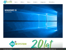 Tablet Screenshot of mksystem.info